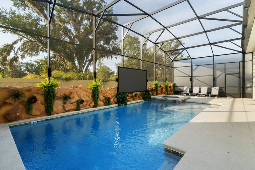 Piscina privativa de mansão no Sonoma Resort, Orlando